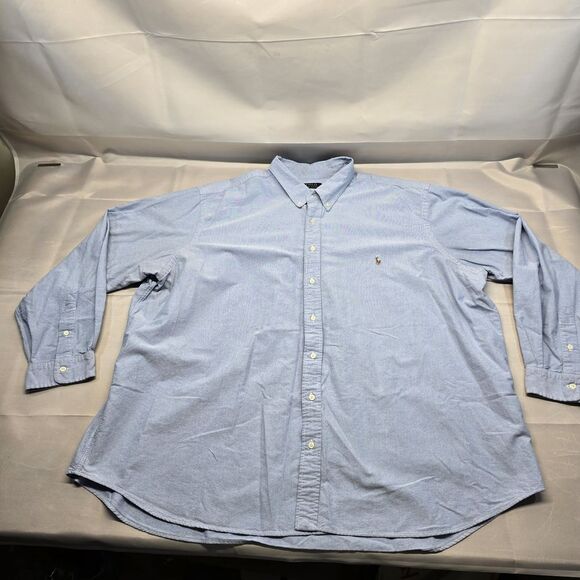 Polo Ralph Lauren Other - Polo Ralph Lauren Flesh Pony Oxford Long Sleeve Button Down Shirt 4xb‎ Men